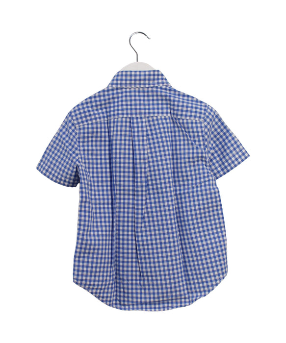 A Blue Shirts from Ralph Lauren in size 4T for boy. (Back View)