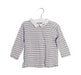 A White Long Sleeve Tops from Bout'Chou in size 12-18M for boy. (Front View)