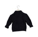 A Black Lightweight Jackets from Bout'Chou in size 12-18M for boy. (Back View)