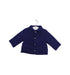 A Blue Puffer/Quilted Jackets from Petit Bateau in size 3-6M for boy. (Front View)