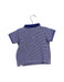 A Blue Short Sleeve Polos from Cyrillus in size 6-12M for boy. (Back View)