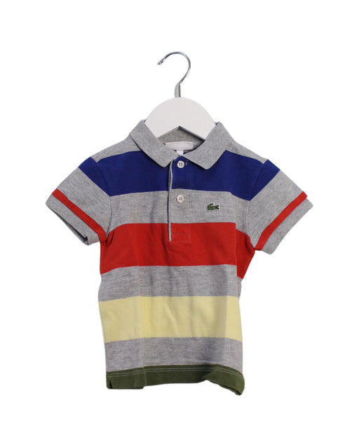 A Multicolour Short Sleeve Polos from Lacoste in size 2T for boy. (Front View)