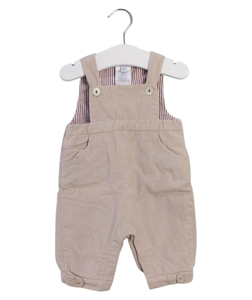 A Beige Long Overalls from Jacadi in size 0-3M for neutral. (Front View)