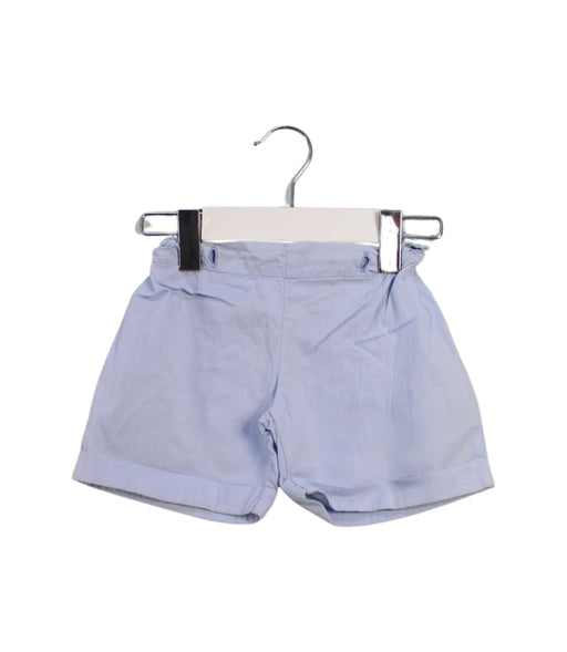 A Blue Shorts from Rachel Riley in size 0-3M for neutral. (Front View)