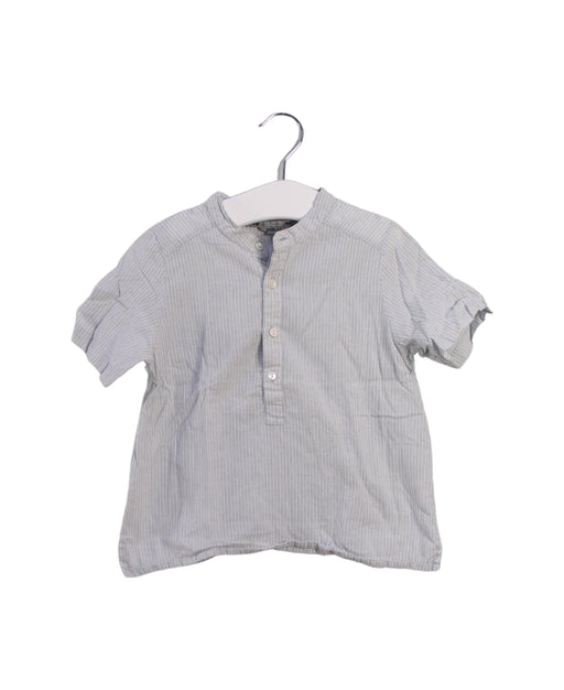 A Grey Short Sleeve Tops from Bonpoint in size 4T for neutral. (Front View)