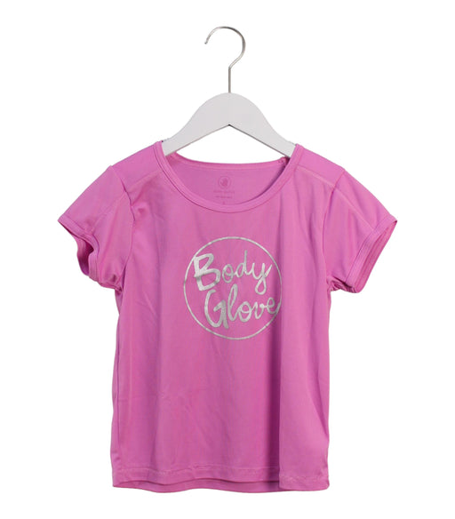 A Pink Short Sleeve T Shirts from Body Glove in size 8Y for girl. (Front View)