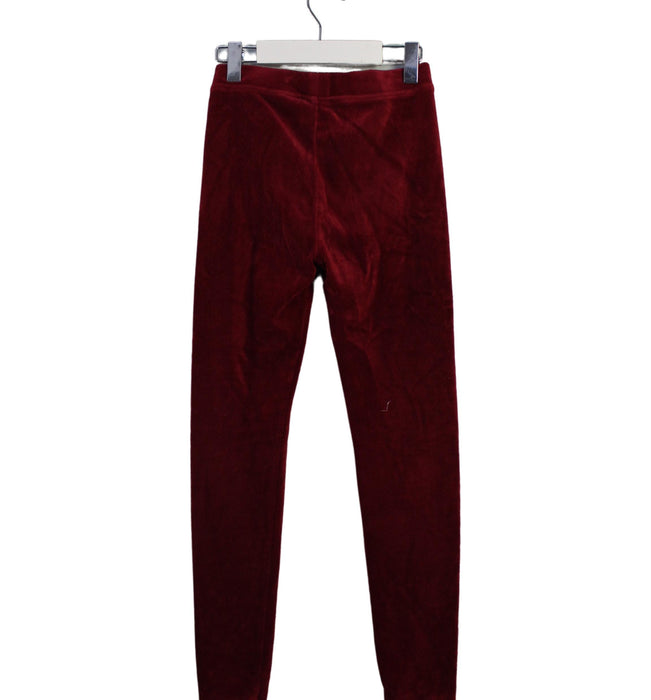 A Burgundy Casual Pants from Crewcuts in size 10Y for boy. (Back View)