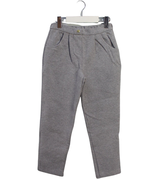 A Grey Sweatpants from Petit Bateau in size 8Y for boy. (Front View)
