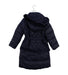 A Navy Puffer/Quilted Jackets from Ferrari in size 6T for girl. (Back View)