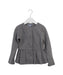 A Grey Lightweight Jackets from Jacadi in size 6T for girl. (Front View)