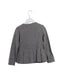 A Grey Lightweight Jackets from Jacadi in size 6T for girl. (Back View)