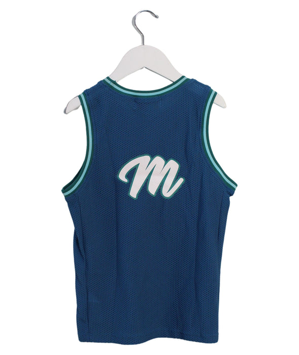 A Blue Sleeveless Tops from Moody Tiger in size 7Y for boy. (Back View)