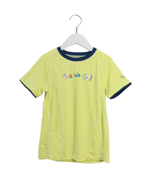 A Yellow Long Sleeve Tops from Moody Tiger in size 7Y for girl. (Front View)