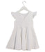 A White Short Sleeve Dresses from Jacadi in size 4T for girl. (Back View)