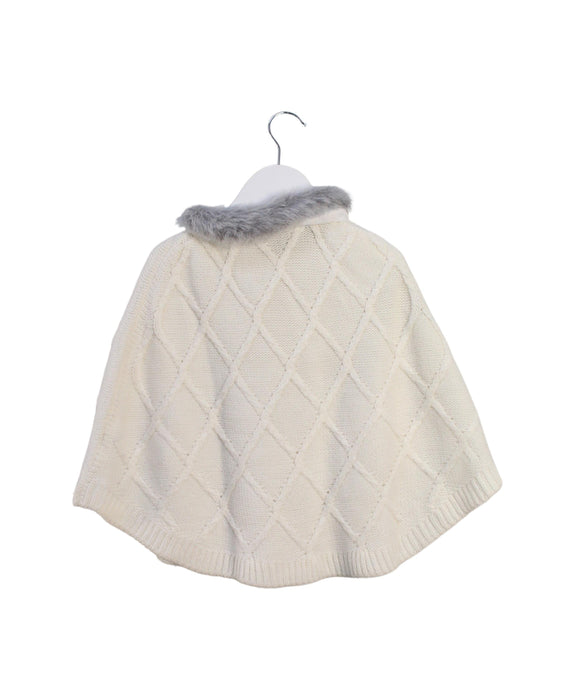 A Ivory Capes & Ponchos from Janie & Jack in size 4T for girl. (Back View)