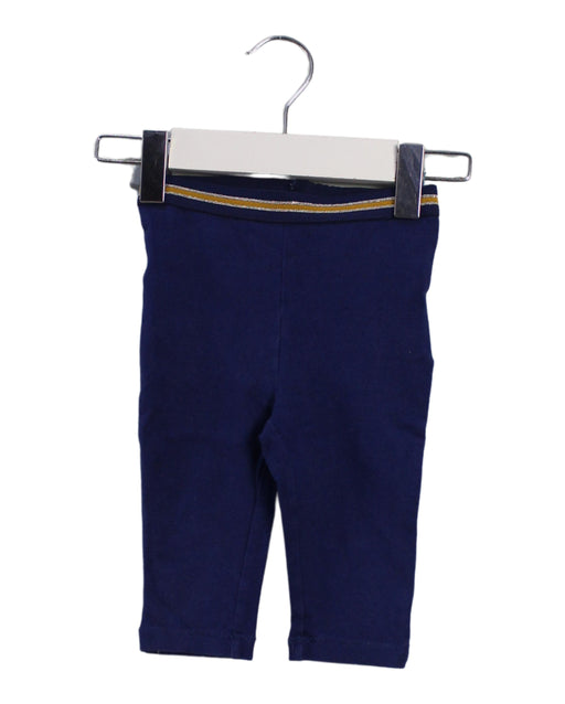 A Navy Casual Pants from Cyrillus in size 6-12M for girl. (Front View)
