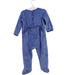 A Blue Onesies from Petit Bateau in size 12-18M for boy. (Back View)