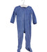 A Blue Onesies from Petit Bateau in size 12-18M for boy. (Front View)