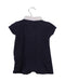 A Navy Short Sleeve Rompers from Cyrillus in size 6-12M for boy. (Back View)