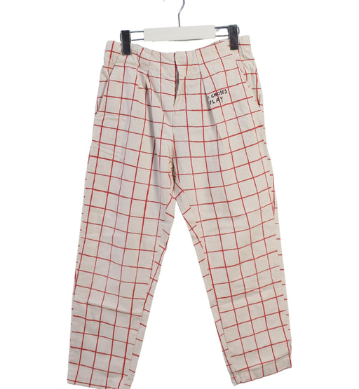 A Ivory Casual Pants from Bobo Choses in size 6T for girl. (Front View)
