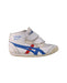 A White Sneakers from Onitsuka Tiger in size 5T for boy. (Back View)