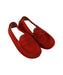 A Red Loafers & Moccasins from Jacadi in size 5T for girl. (Front View)