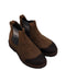 A Brown Casual Boots from Brunello Cucinelli in size 7Y for boy. (Front View)