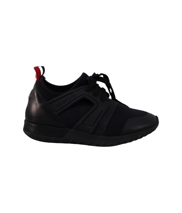 A Black Sneakers from Moncler in size 6T for neutral. (Back View)