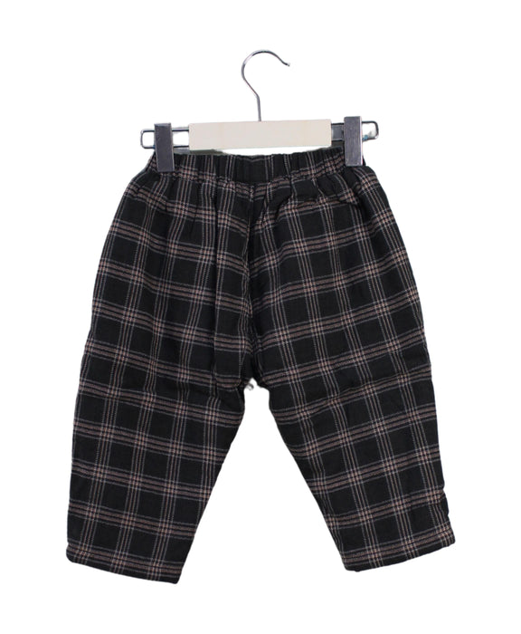 A Black Casual Pants from Balabala in size 12-18M for boy. (Back View)