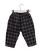A Black Casual Pants from Balabala in size 12-18M for boy. (Back View)