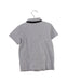 A Grey Sleeveless Polos from Momonittu in size 4T for boy. (Back View)