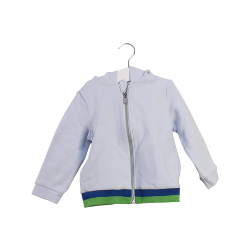 A Green Lightweight Jackets from Jacadi in size 3T for neutral. (Front View)