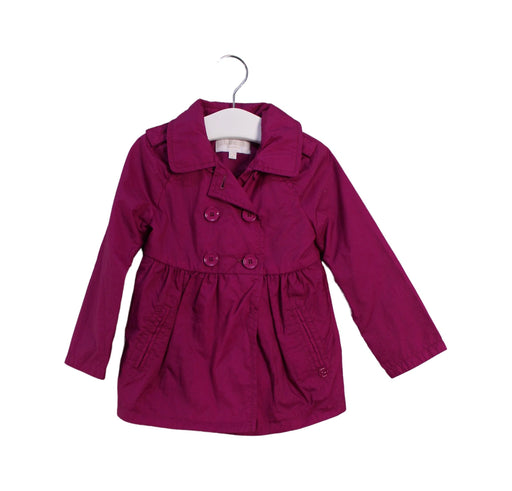 A Pink Coats from Gucci in size 12-18M for girl. (Front View)