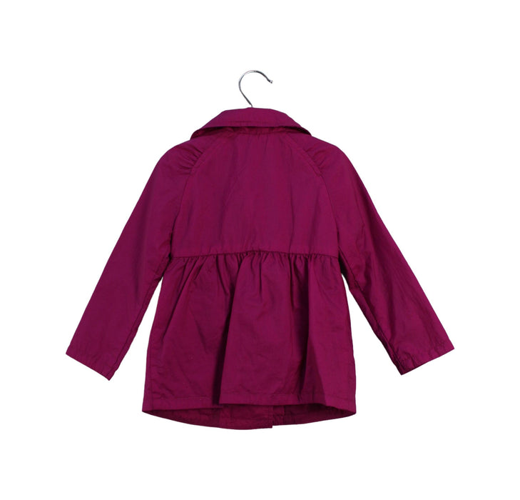 A Pink Coats from Gucci in size 12-18M for girl. (Back View)