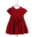 A Red Short Sleeve Dresses from Fleurisse in size 6-12M for girl. (Front View)