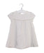 A White Short Sleeve Dresses from Mamas & Papas in size 6-12M for girl. (Front View)