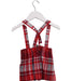 A Red Overall Dresses from Il Gufo in size 6-12M for girl. (Back View)