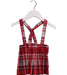 A Red Overall Dresses from Il Gufo in size 6-12M for girl. (Front View)