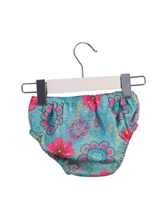 A Blue Swim Diapers from Charlie Banana in size O/S for girl. (Back View)