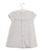 A White Short Sleeve Dresses from Mamas & Papas in size 6-12M for girl. (Back View)