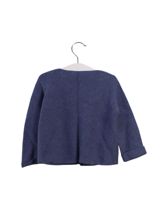 A Blue Cardigans from Babidu in size 3T for girl. (Back View)