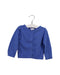 A Blue Cardigans from Jacadi in size 12-18M for girl. (Front View)