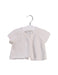 A White Cardigans from The Little White Company in size 0-3M for girl. (Front View)