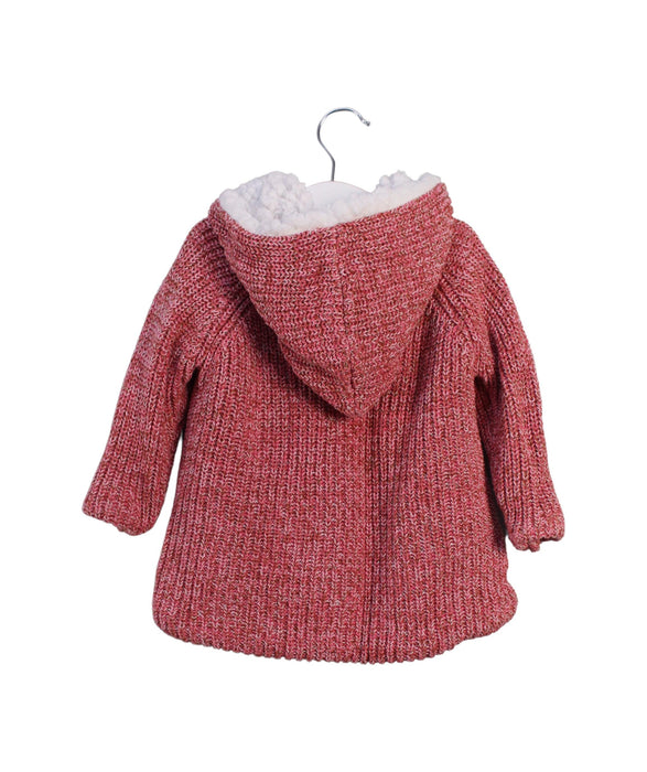 A Pink Lightweight Jackets from Seed in size 12-18M for girl. (Back View)