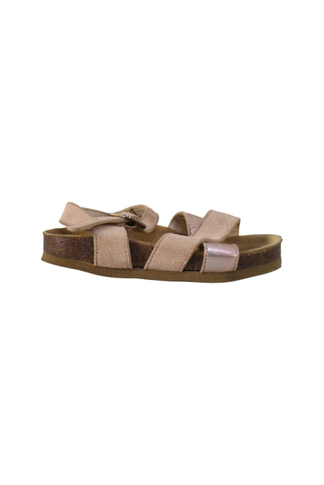 A Pink Sandals from Bonpoint in size 18-24M for girl. (Back View)