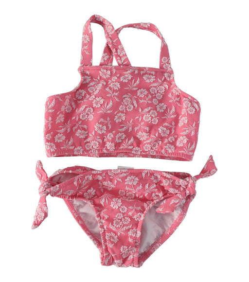 A Pink Bikinis from Seafolly in size 6T for girl. (Front View)