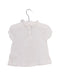 A White Short Sleeve Tops from Petit Bateau in size 6-12M for girl. (Back View)