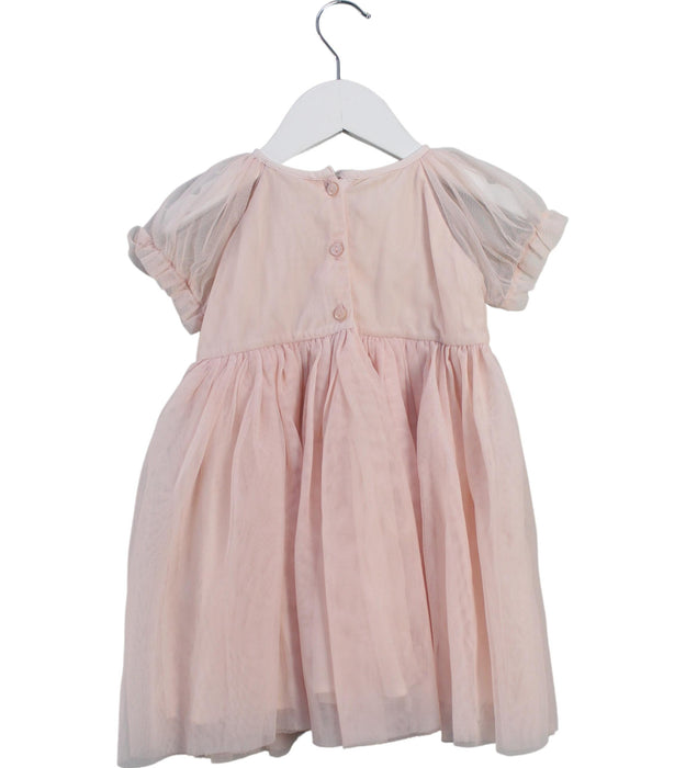 A Pink Short Sleeve Dresses from Tutu Du Monde in size 12-18M for girl. (Back View)
