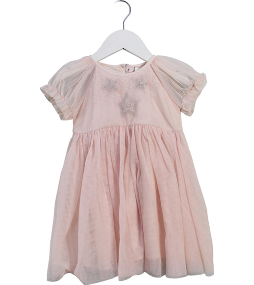 A Pink Short Sleeve Dresses from Tutu Du Monde in size 12-18M for girl. (Front View)