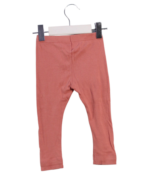 A Pink Leggings from Petit Bateau in size 12-18M for girl. (Back View)